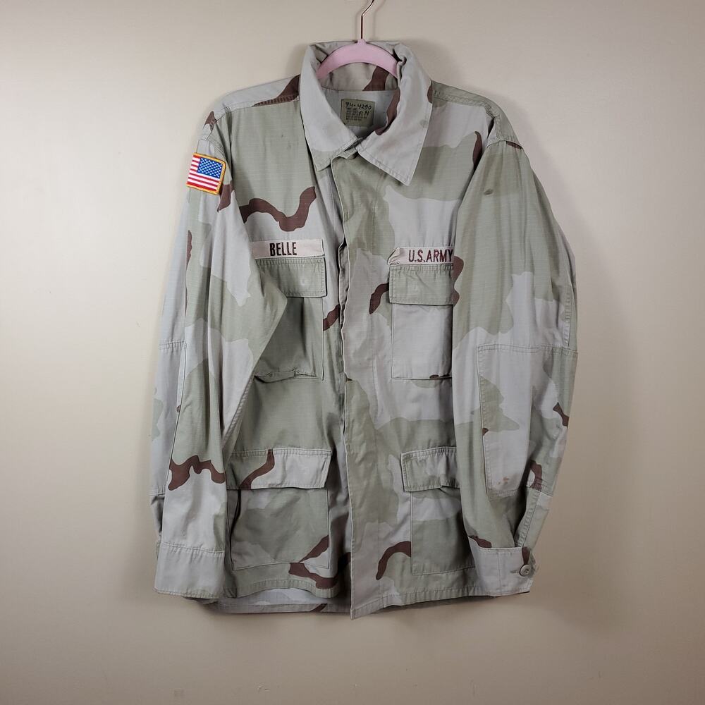 Army Combat Utility Coat In Desert Camouflage Bel… - image 1